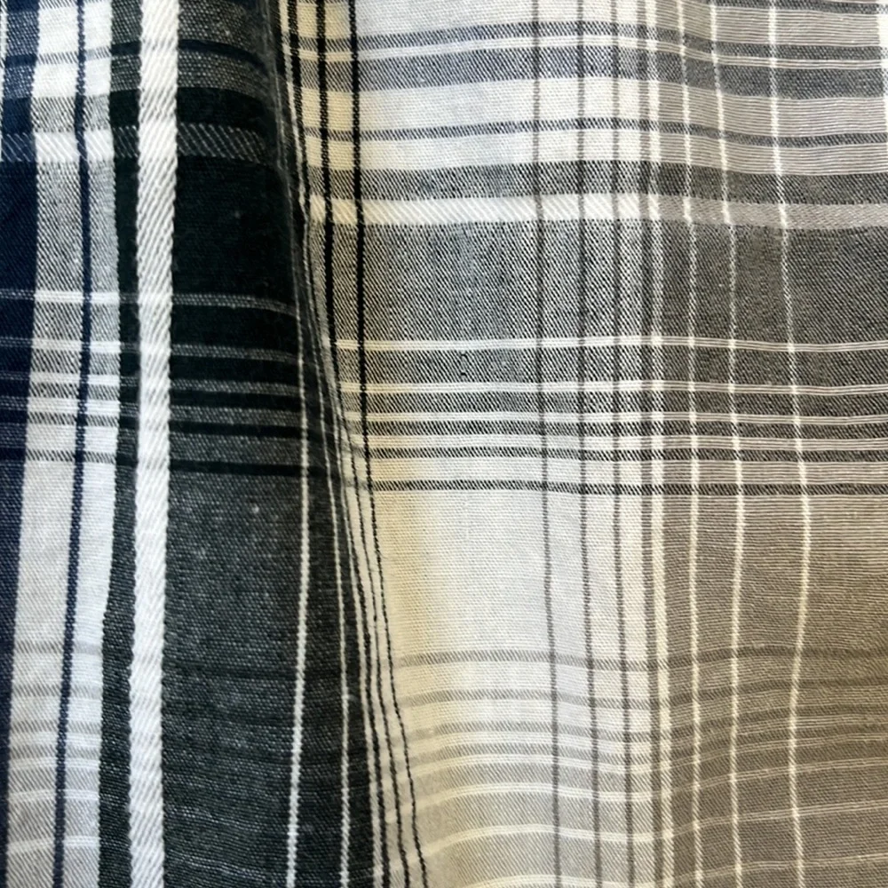 GPH Supply Company Navy and Gray Plaid Shirt Size M - Picture 4 of 4